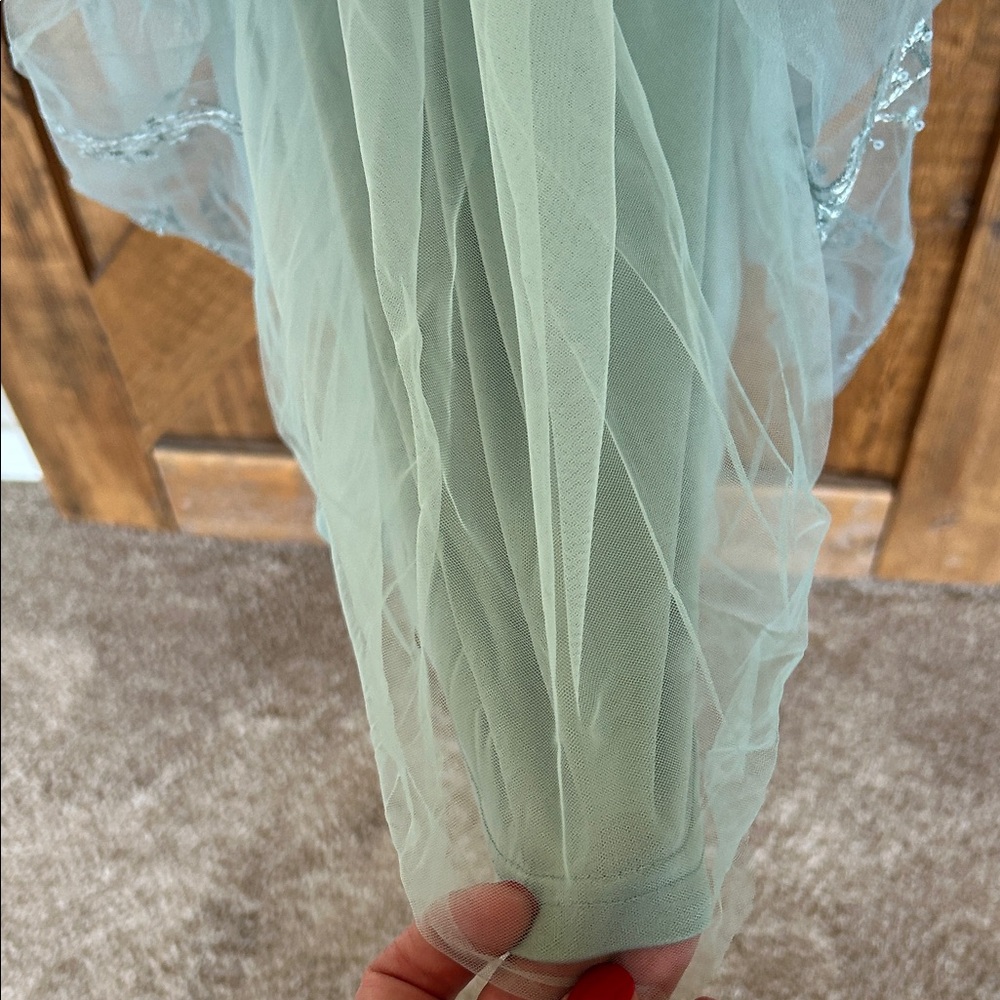 Baltic Born Sage Green Embroidered Maxi Dress - Picture 9 of 11